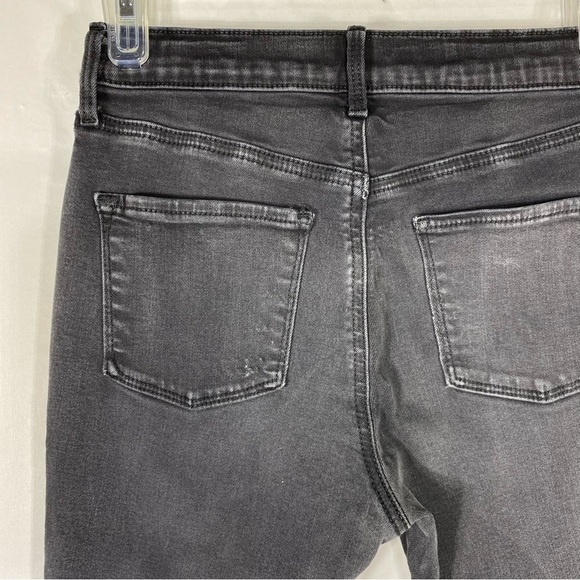 Old Navy Girl’s Rockstar Super Skinny Distressed Black Jeggings - Picture 5 of 7